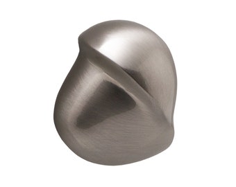 Geometric Brass Drawer Knob, Abstract Home Decor