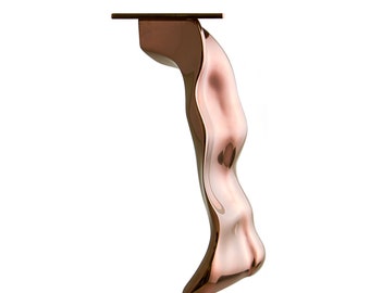 Patas de latón para muebles, herrajes de lujo para armarios, decoración del hogar en bronce antiguo (juego de 4)