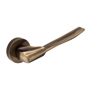 Solid Brass Door Lever Handle for Front Door Handle, Modern Door Lever for Home Decor, Luxury Door Lever Handle, Chrome Door Lever Handles