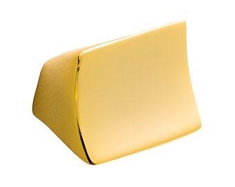 Antieke koperen kastknop, moderne gouden ladekastknop
