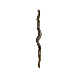 Snake Door Pull Handle for Main Door in Size 24&quot; & 37&quot;, Vintage Curvy Front Door Handle, Luxury Contemporary Hardware for Home Furnishing