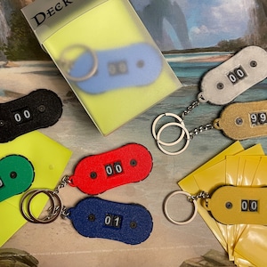 Porte-clés Life Counter - Ayez toujours un compteur avec vous ! parfait pour D&D, MTG, bas de Noël, jeux de société, jeux de table