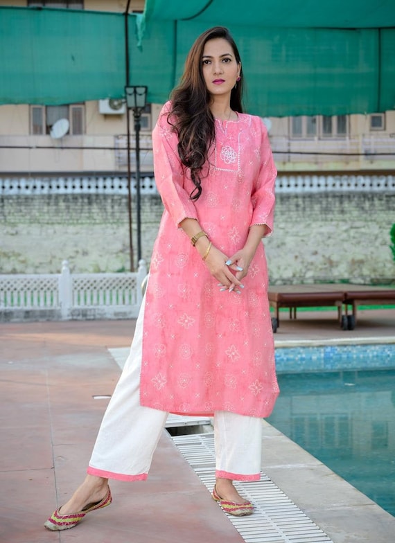 Buy FEMEONE Women Cotton Kurti pant and dupatta Set Online at Best Prices  in India - JioMart.