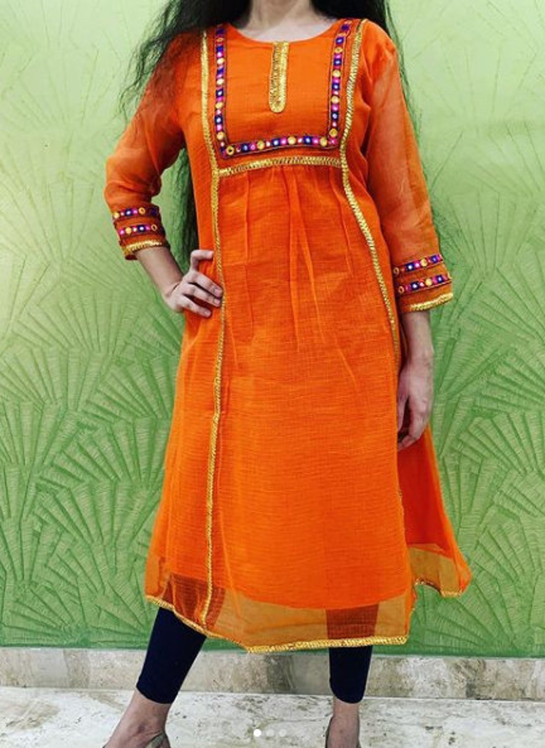 Buy online Printed Straight Kurta from Kurta Kurtis for Women by Rangeelo  Rajasthan for ₹700 at 80% off | 2024 Limeroad.com