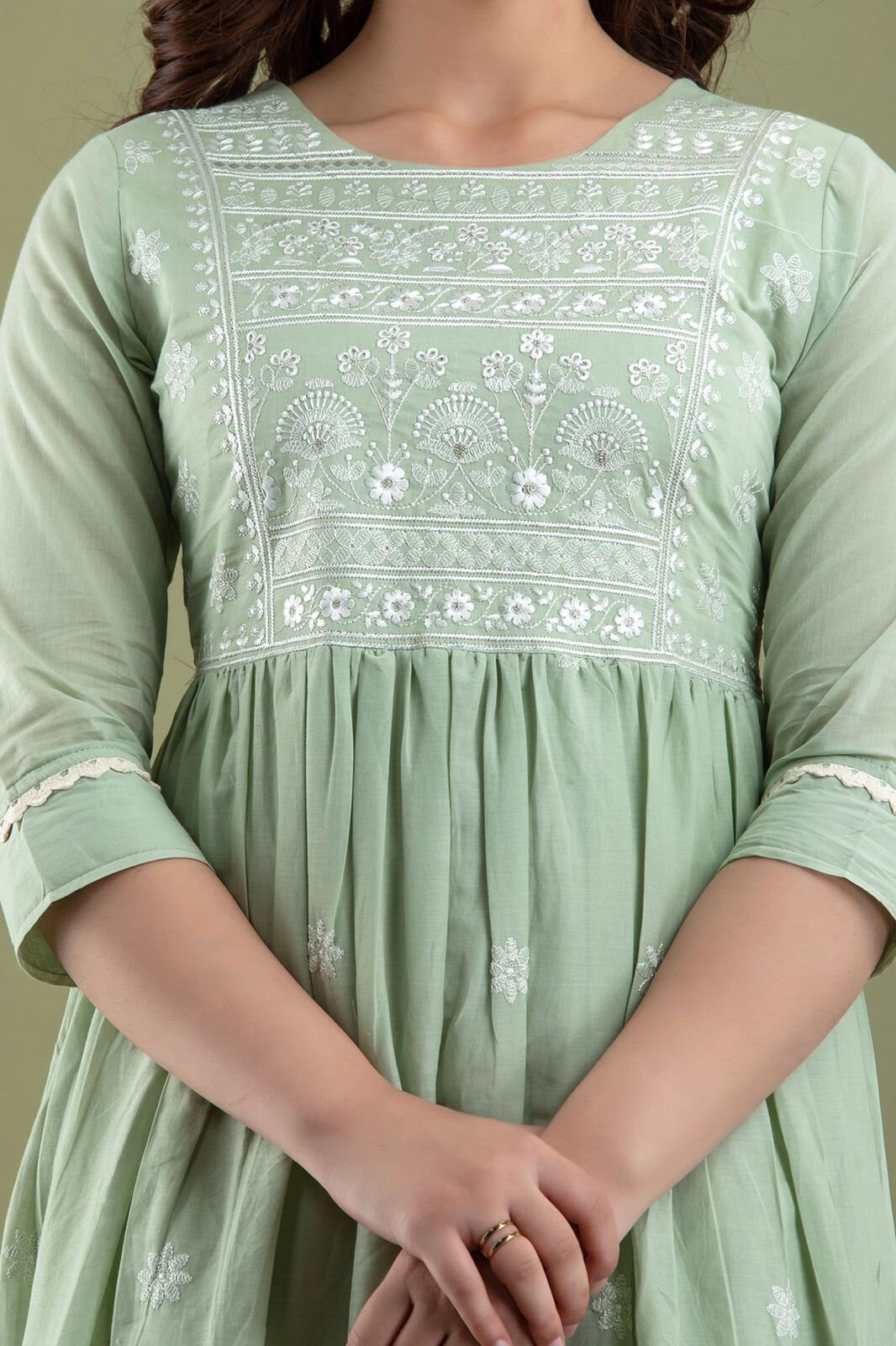 Aamara slub shop cotton kurtis