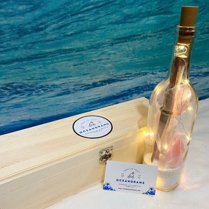 Friendship Gift Message in a Bottle Personalized Gift for Friend Unique Friendship Gift Special Friend Keepsake Heartfelt Friendship Message