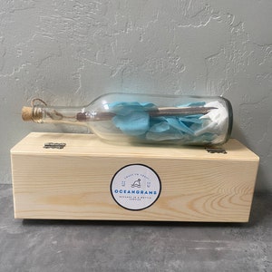 Friendship Gift Message in a Bottle Gift Personalized Gift for Friend Sentimental Friendship Present Unique Friend Gift Best Friend Keepsake