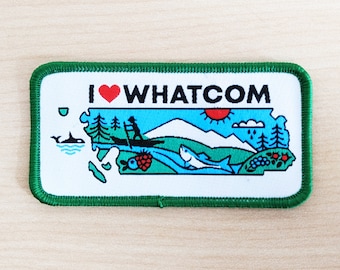 Łatka I Heart Whatcom