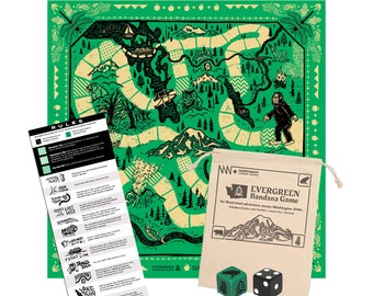 Evergreen Bandana Board Game: Gra przygodowa w stanie Waszyngton