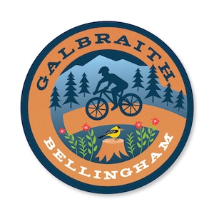 Galbraith Mountain Bike Sticker