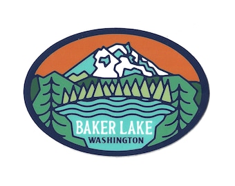 Baker Lake Sticker