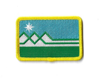 Nuevo parche de la bandera del estado de Washington