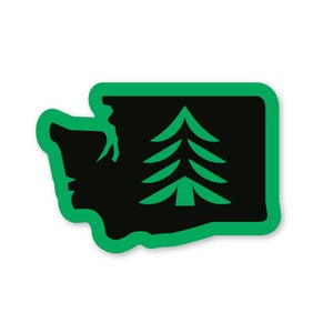 Evergreen Washington State Sticker