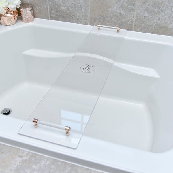 Modern Acrylic Bath Tray