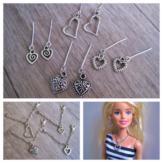 barbie necklace set