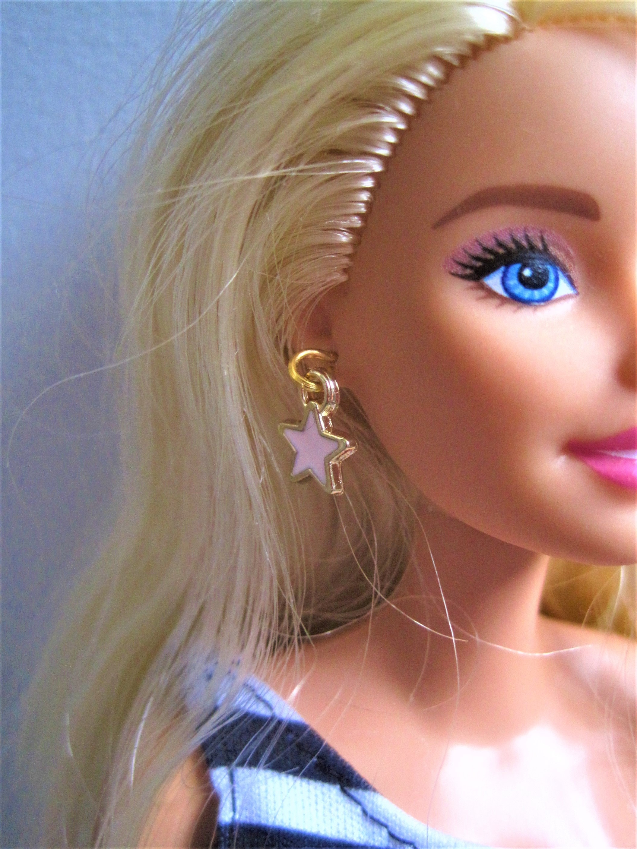 Barbie Earrings Jewelry for Barbie Fashion Dolls Fashion | Etsy