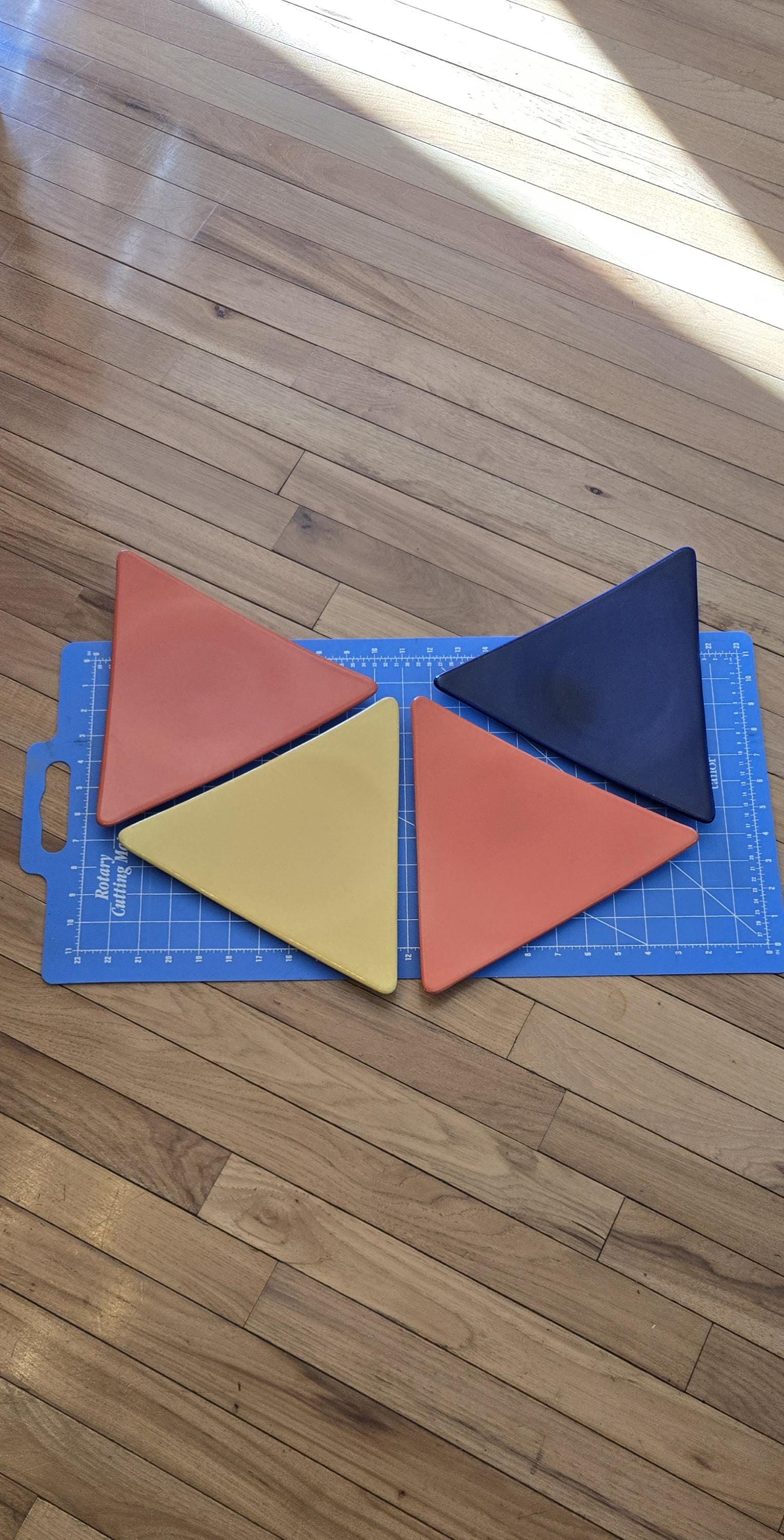 Triangular Plate - Etsy