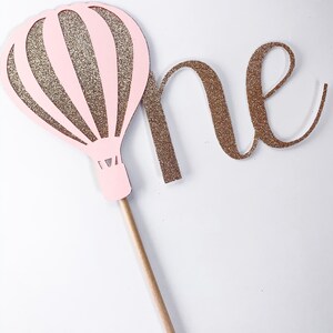 Hot Air Balloon Cake Topper, Hot Air Balloon First Birthday, Hot Air