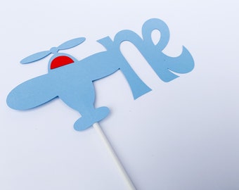 Airplane cake topper, time flies cake topper, airplane birthday cake topper, airplane baby shower cake topper, airplane birthday party