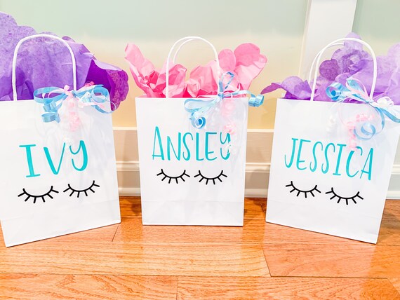 Slumber Party Favors, Sleepover Party, Slumber Party Favor Bags