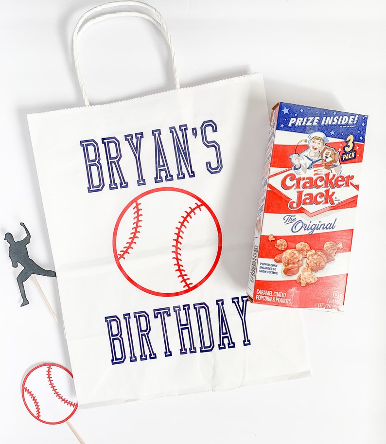 Personalized Baseball Bags Personalized Baseball Party Favor Etsy