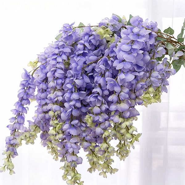 Artificial Wisteria Etsy
