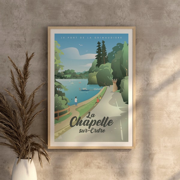 Illustration La Chapelle sur Erdre, la Grimaudière, les bords de l'Erdre