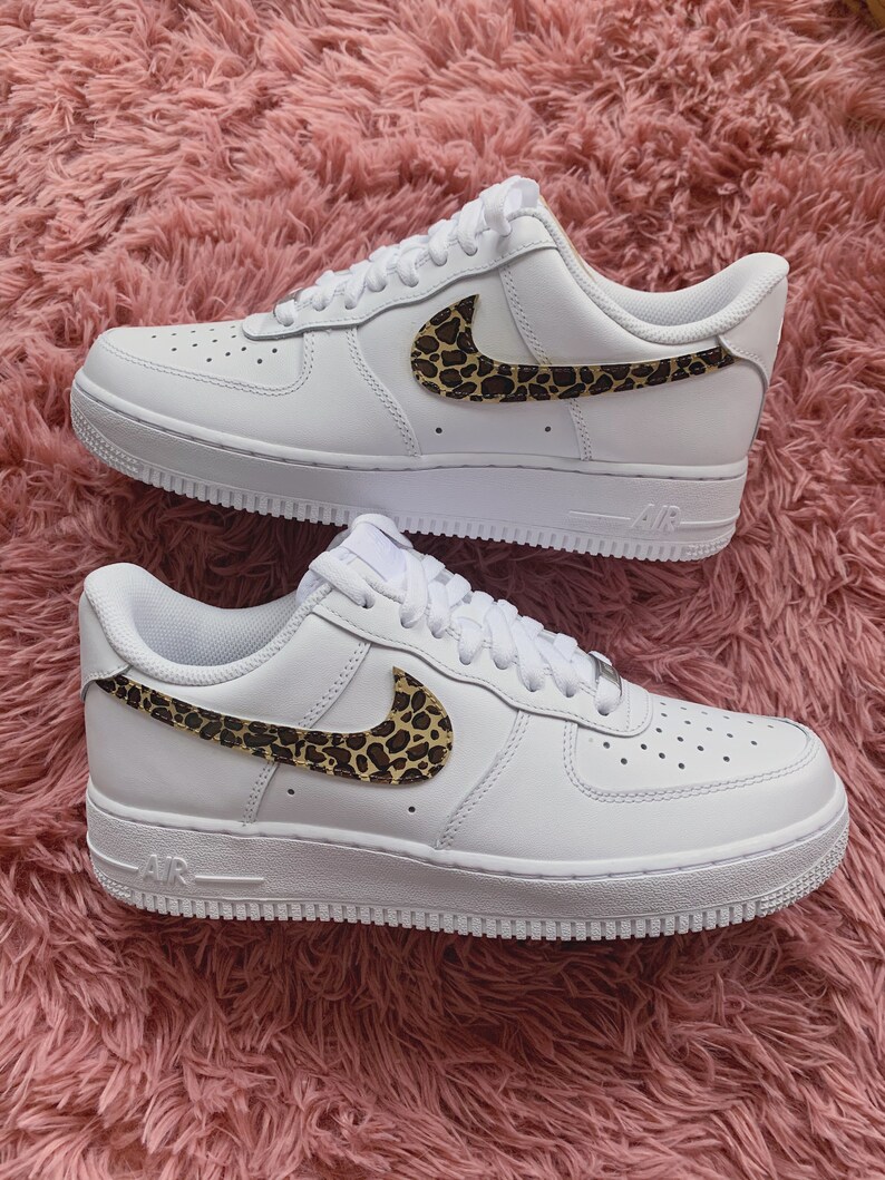 Cheetah Leopard Custom Air Force 1 AF1 | Etsy