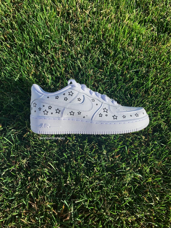 custom star air force ones