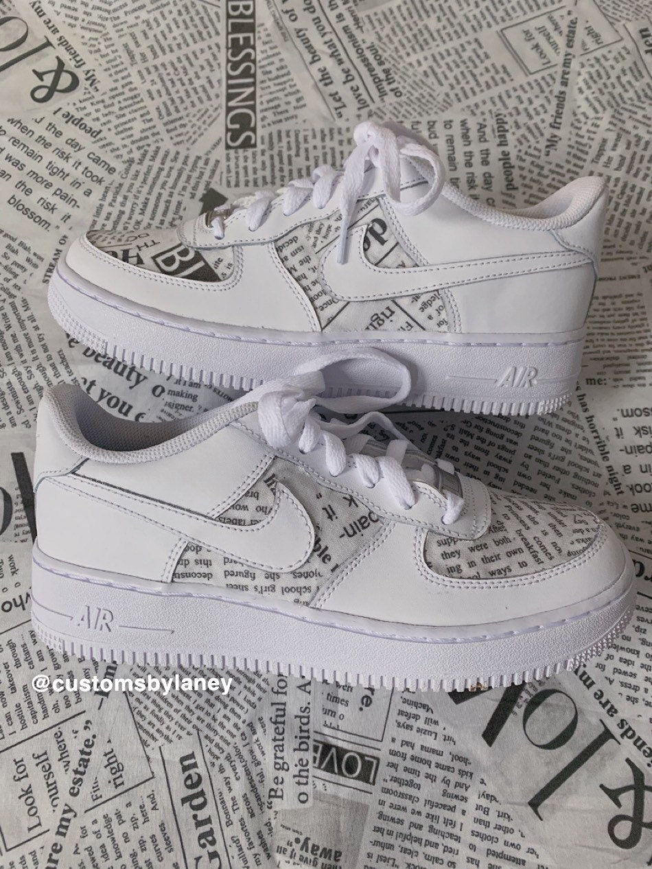 custom air force 1 writing