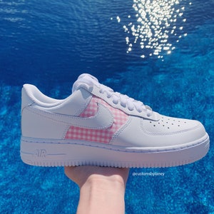 custom air force 1 plaid