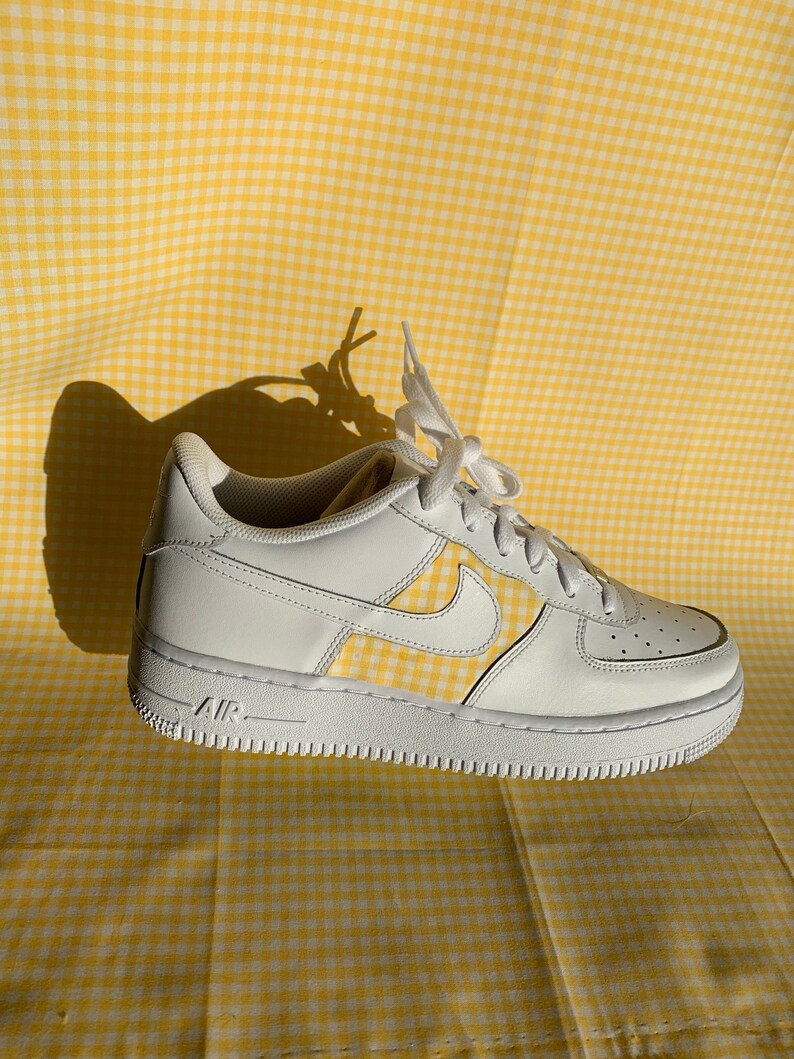 custom plaid air force 1