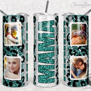 Mom Tumbler PNG, Mama Tumbler, Mom Mode, Photo Frame, Digital Design Full Tumbler Wrap, 20oz Skinny Tapered & Straight Tumbler Sublimation