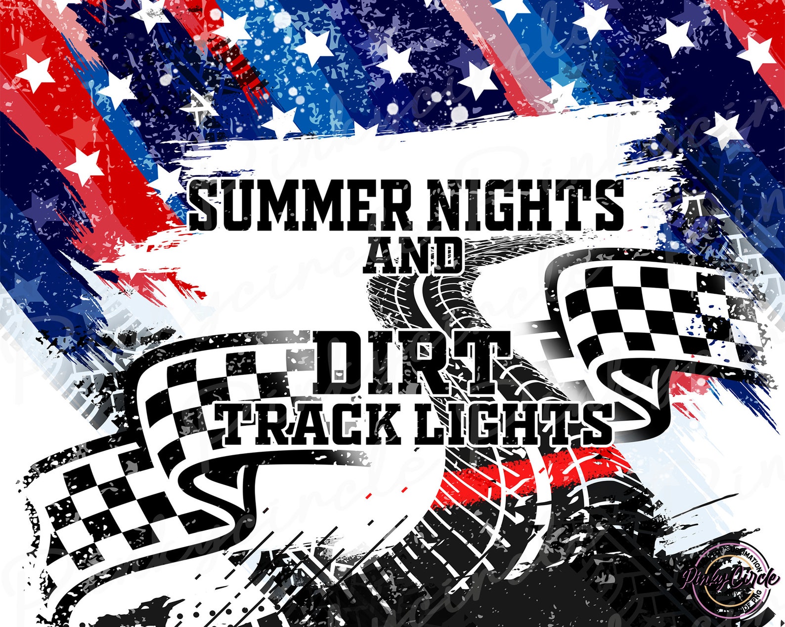 Summer Nights And Dirt Track Lights Sherpa Jacket
