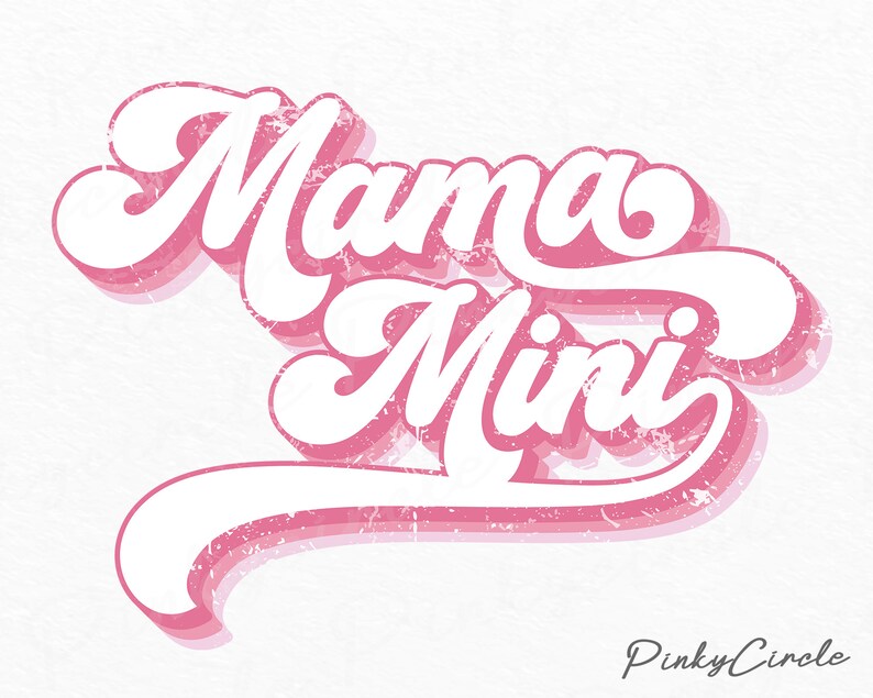 Retro Mama Mini Png, Mama Sublimation, Sublimation Download, Mom Png ...