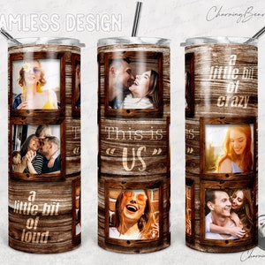 Das sind die USA ein bisschen verrückt, Menschen leben Familie, das ist der US-Bilderrahmen, Familienfoto-Tumbler, Rahmen-Fotorahmen-Tumbler-Png-Sublimation