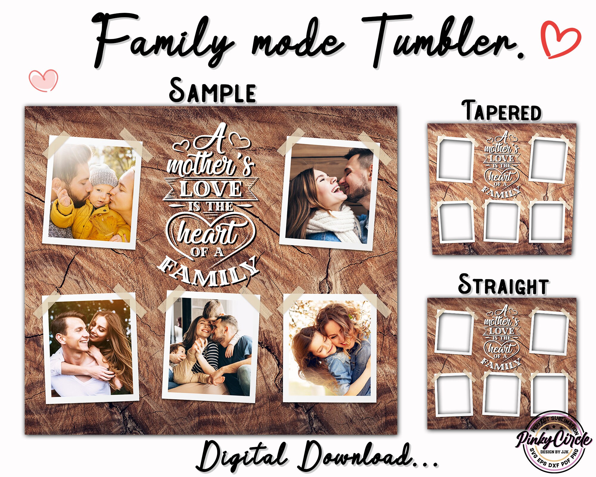 Wood Grain Family Definition Quote Frame Photo Frame - Etsy