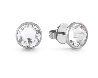 Queenberry - Orecchini a perno in argento Sterling con sfera turchese