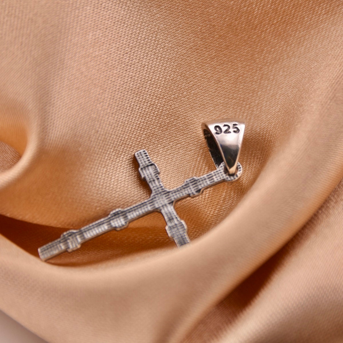 Cross Sterling Silver 925 Pendant Jewellery Religious Crucifix New ...