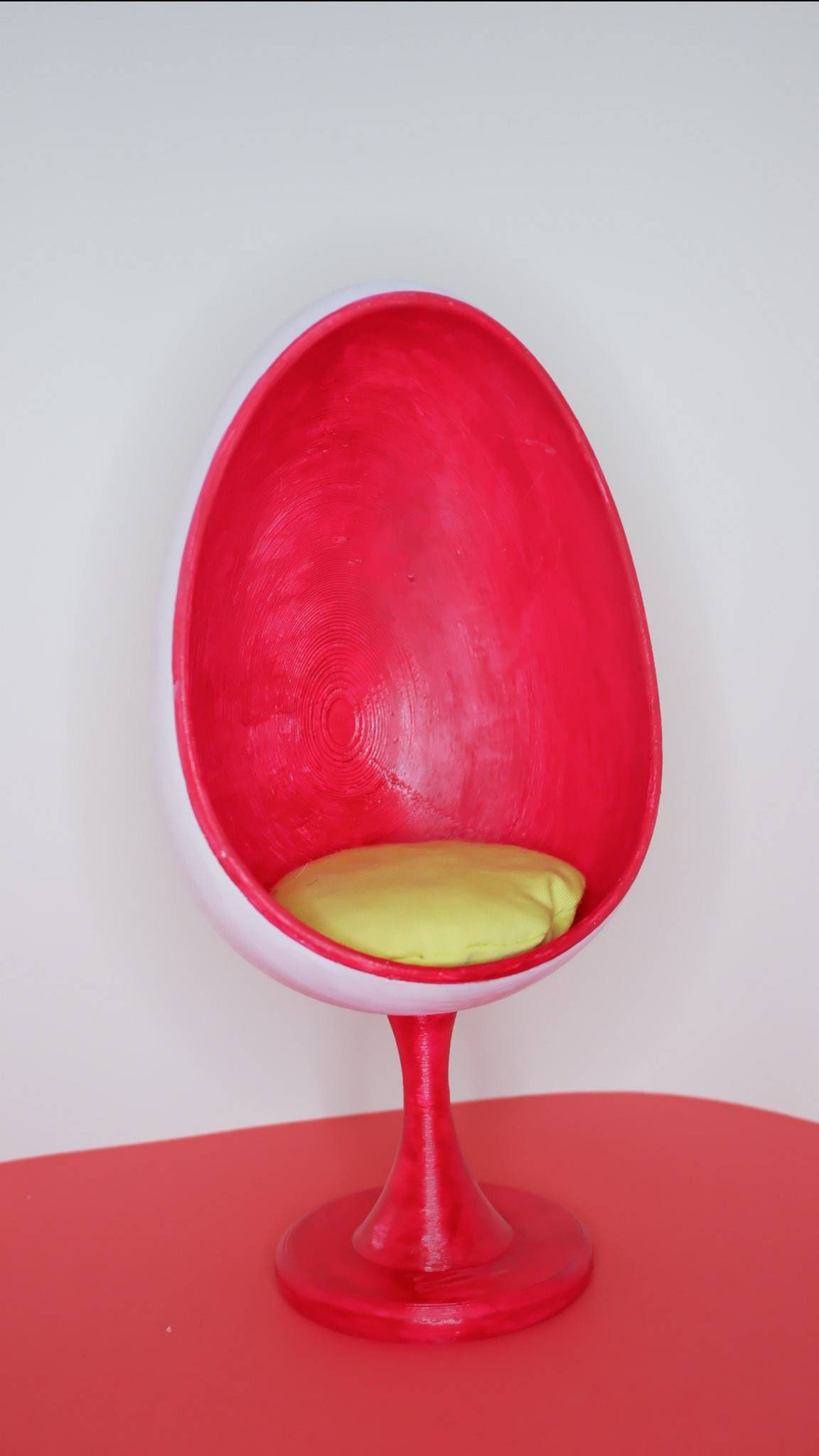 Barbie Egg Chair for doll house diaroma Etsy