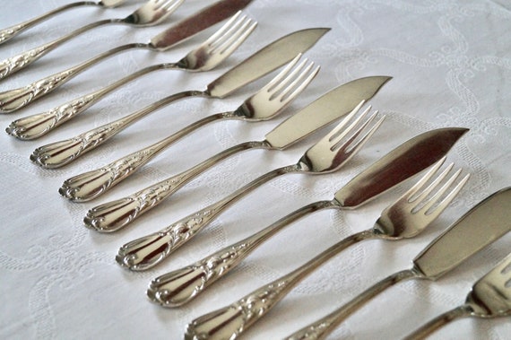 Antique Silver-plated Wiskemann Bruxelles - Bruno Wiskemann Fish