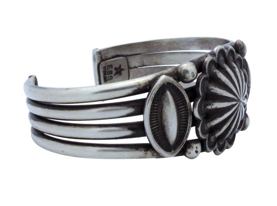 Edison Sandy Smith Bracelet Revival Style Bump Outs Navajo - Etsy