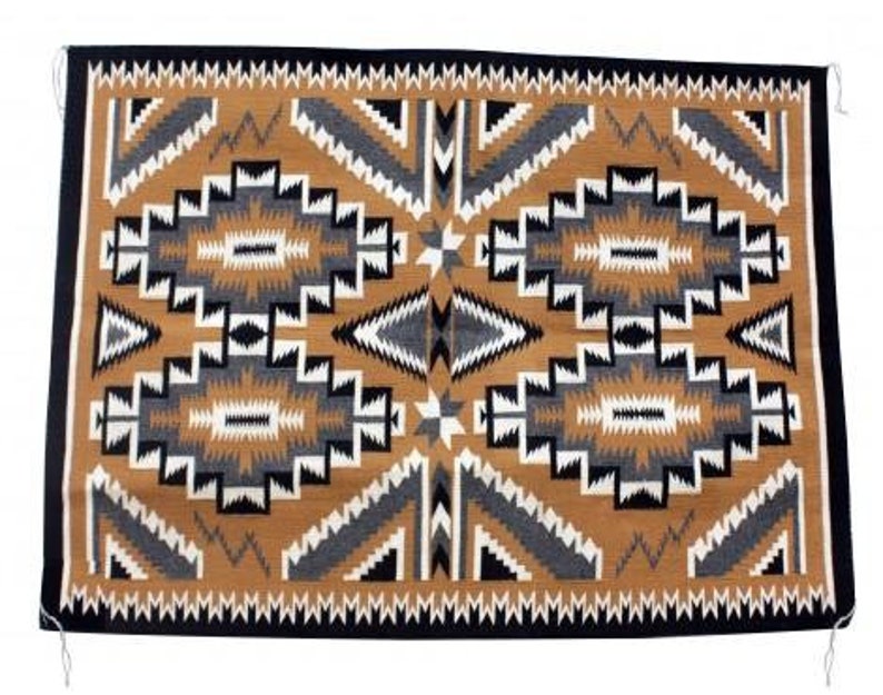 Marrita Gould 59 In X 43 In Teec Nos Pos Rug Navajo Handwoven