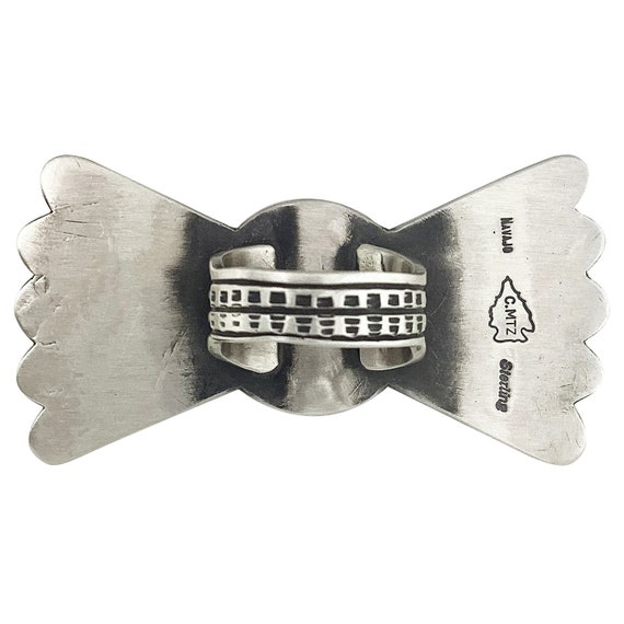 Calvin Martinez, Ring, Mediterranean Coral, Bowtie, Stamping 