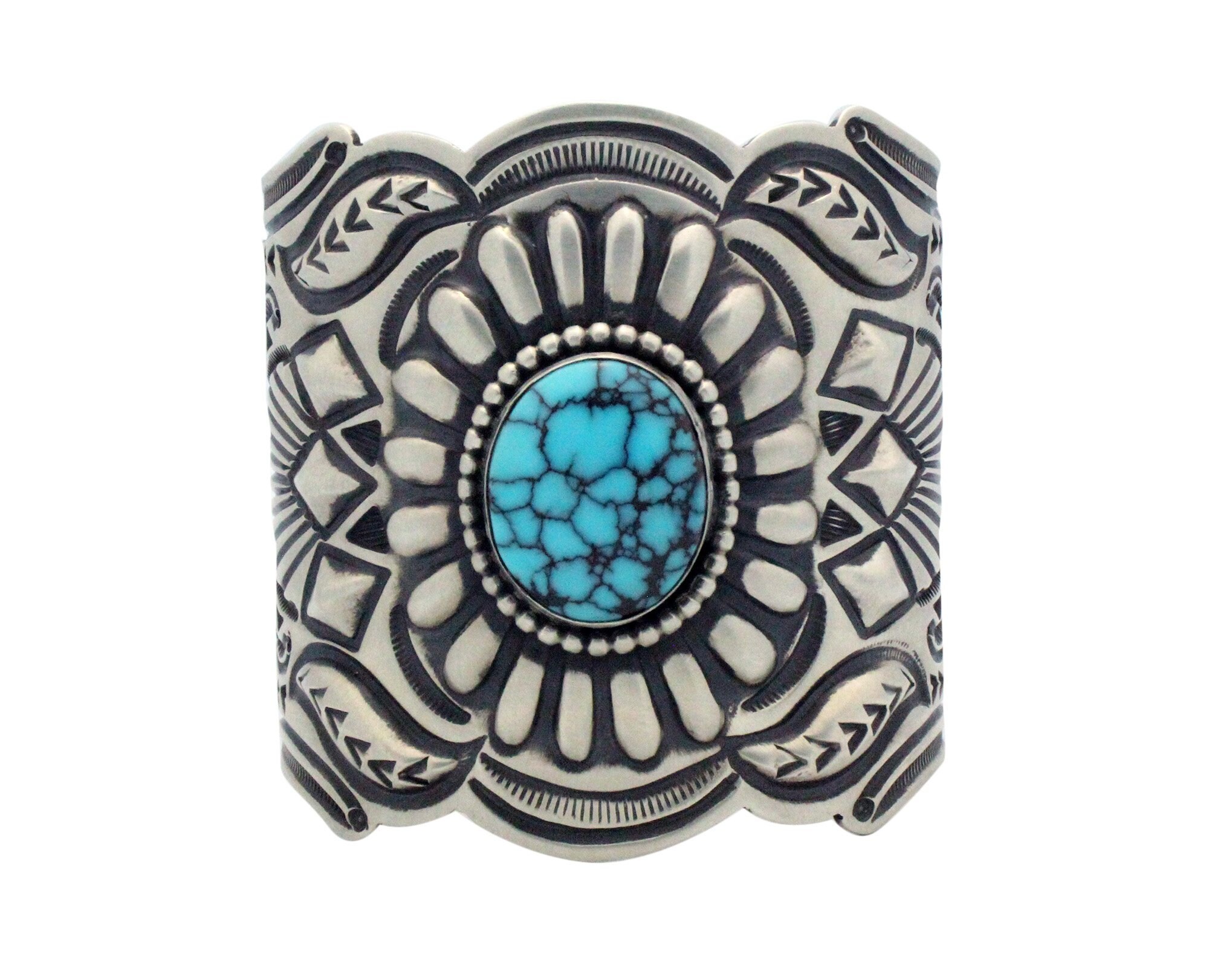 Astounding Native American Jewelry Navajo Sterling Silver Checker Board Aaron Anderson Bracelet Astounding Native American Jewelry Navajo Sterling Silver Checker Board Aaron Anderson Bracelet