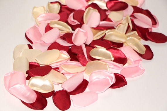 Rose Gold Pink Wine Red Bachelorette Heart Confetti - 200PCS