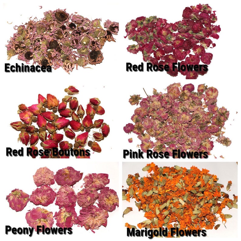 35 Dried Flowers Biodegradable Confetti Wedding Rose Petals Etsy