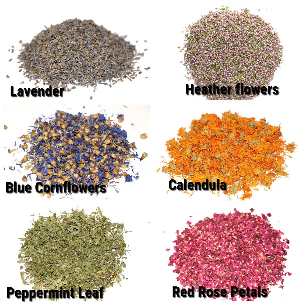 35 Dried Flowers Biodegradable Confetti Wedding Rose Petals Etsy