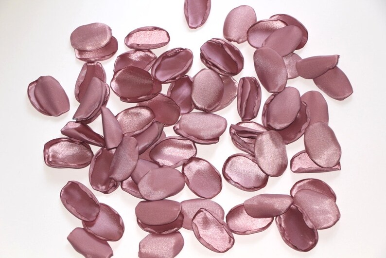 Mauve Rose Petals Weddings Centerpieces Flower Girl Scatter Etsy