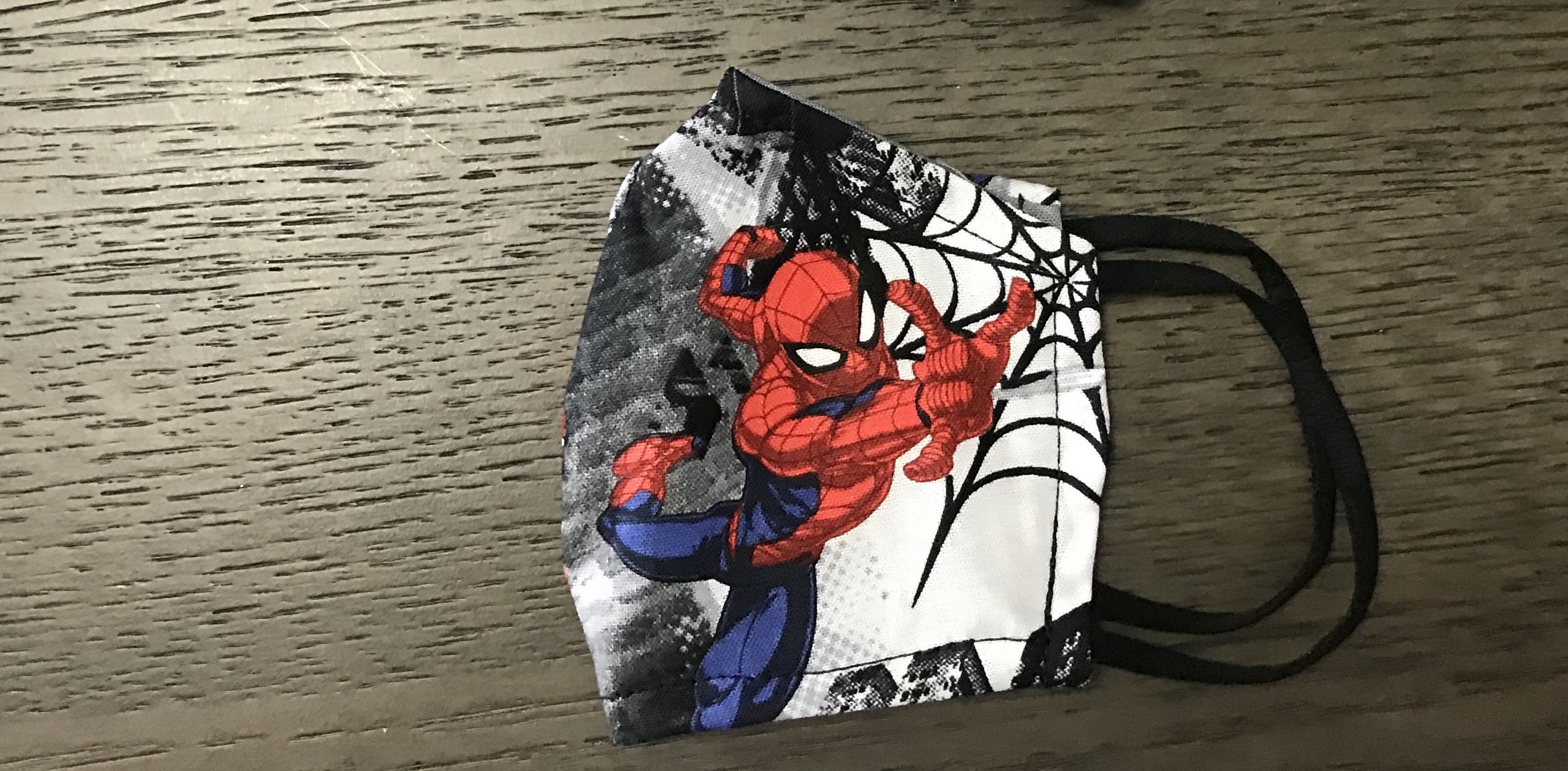 Spiderman Face Masks Reusable Washable 100 Cotton Unisex Etsy